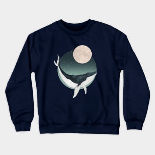 By the Light of Moon Crewneck Sweatshirt